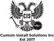 The logo for custom retail solutions, inc.